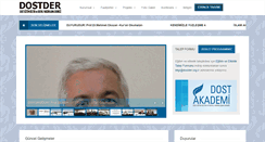 Desktop Screenshot of dostder.org.tr